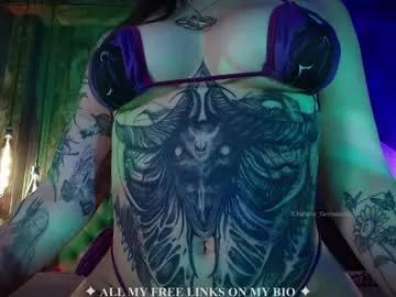 charlotte_germanotta_ — GOAL: ALL NAKED  I DARE YOU TO MAKE A DEMON CUM fav 19/100/160/200/666  #german #goth #cosplay #tattoo #asian